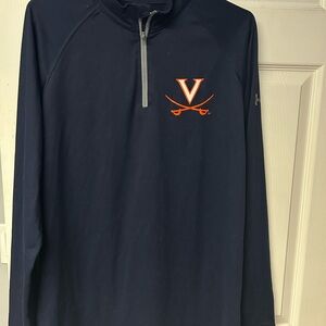 Under Armour Dark Blue HeatGear Pullover